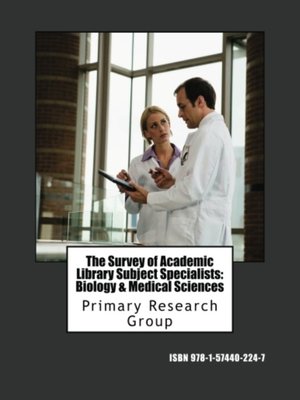 cover image of The Survey of Academic Library Subject Specialists
